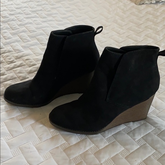 Wedge Booties - Picture 1 of 4